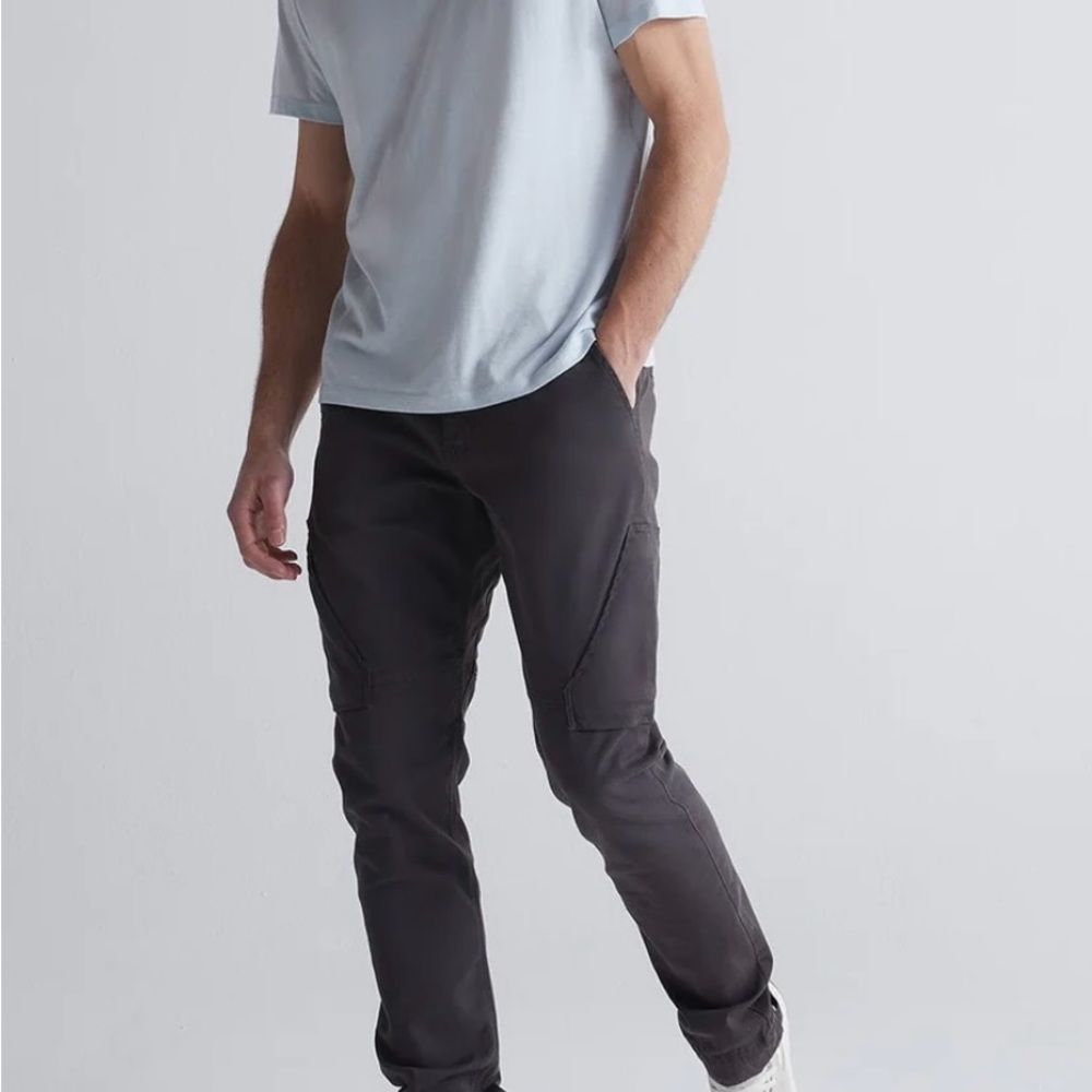 Men's Charcoal Chinos